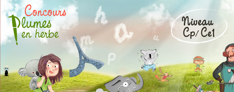 Visuel du concours Plumes en herbe 2016