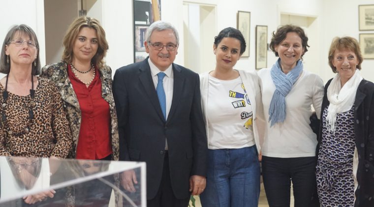 Jean Oghassabian, ministre libanais des Droits de la femme, s&rsquo;invite dans la campagne #nonauHarcèlement du Lycée franco-libanais Mlf Alphonse de Lamartine de Tripoli