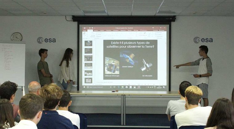 Partenariat Lycée Molière Mlf de Villanueva de la Cañada – ESA, 2017