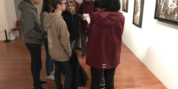 Ecole française internationale de Wuhan, visite au musée d&rsquo;art moderne de Wuhan