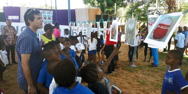 La Grande Lessive, Muanda, mars 2018