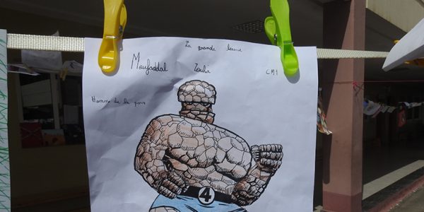 La Grande Lessive, Oujda, mars 2018