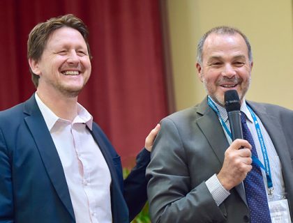 Michel Bur et Maxime Michel, séminaire des écoles d&rsquo;entreprises, juillet 2018